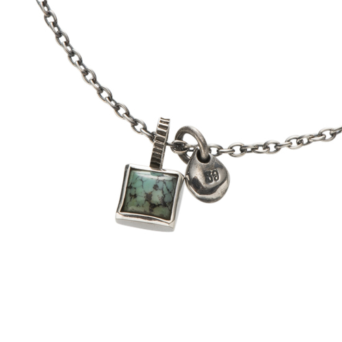 SQUARE TURQUOISE NECKLACE | SUNKU公式通販 rumors