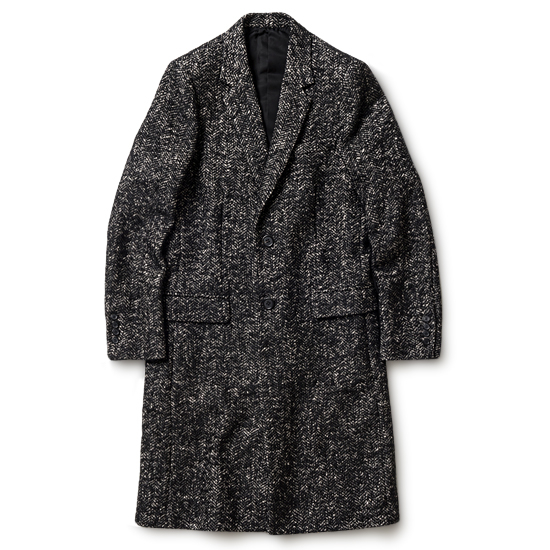 RAFANELLI TWEED CHESTER COAT | LITHIUM HOMME公式通販 rumors