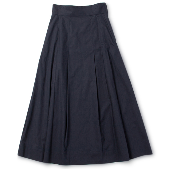 Washed Cotton Poplin Maxi Length Skirt | Scye Womens公式通販 rumors