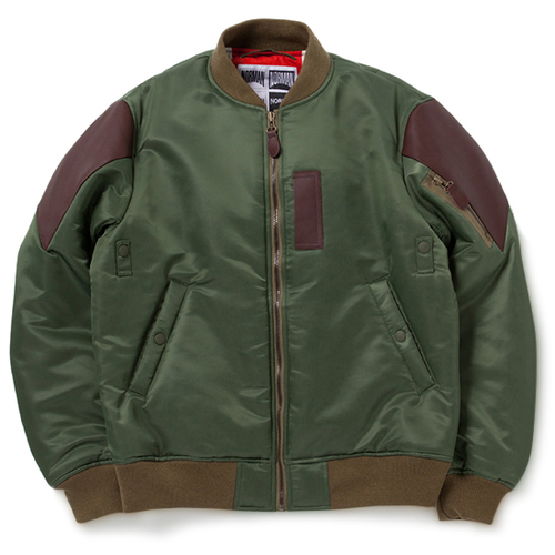 会員特別価格】Leather Shoulder MA-1 JKT | NORMAN公式通販 rumors