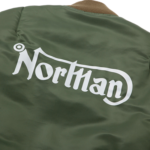 会員特別価格】Leather Shoulder MA-1 JKT | NORMAN公式通販 rumors