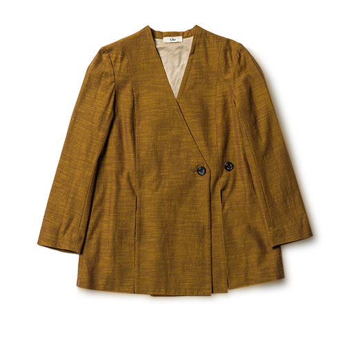 Aizu Momen Slit Jacket | Uhr公式通販 rumors
