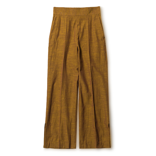 Aizu Momen Slit Pants | Uhr公式通販 rumors