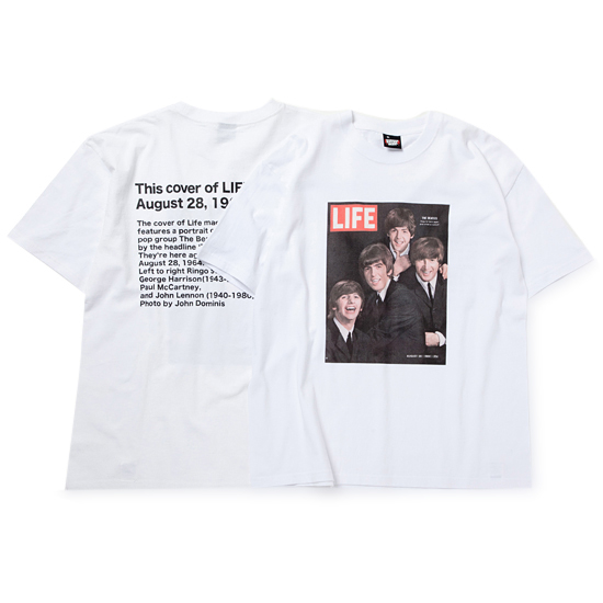 LIFE Print S／S Tee【The Beatles】 | SCREEN STARS公式通販 