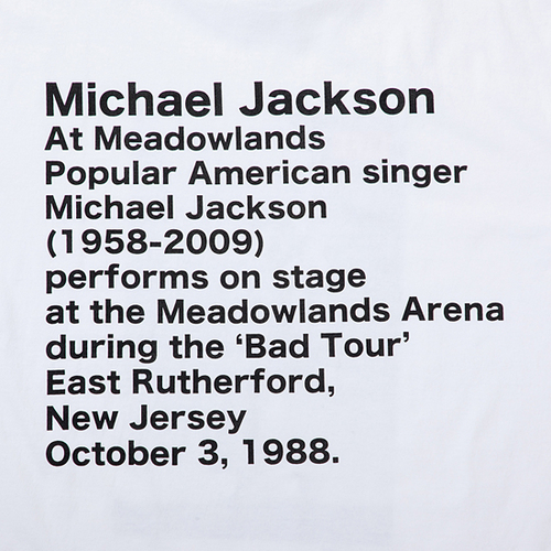 LIFE Print S／S Tee【Michael Jackson】 | SCREEN STARS公式通販 rumors