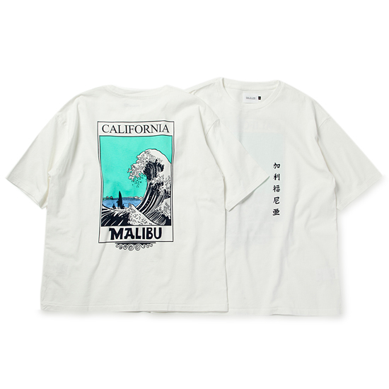 CALIFORNIA WAVE T-SHIRT (COMFORT FIT) | CAL O LINE公式通販