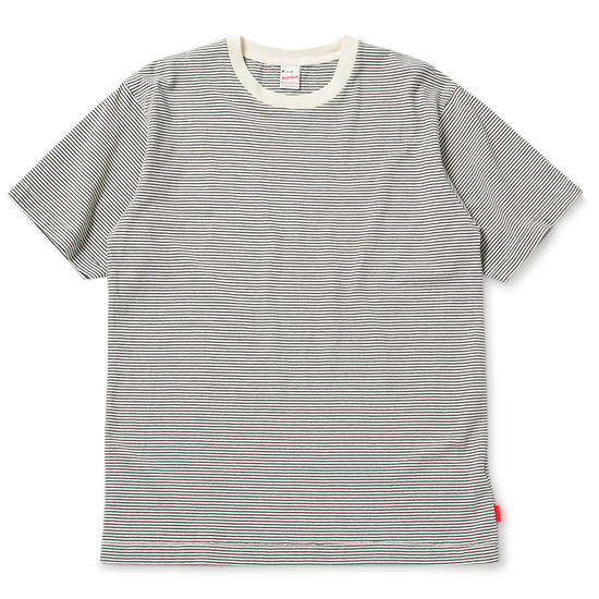 ナローボーダークルーネック半袖Tシャツ | Healthknit公式通販 rumors