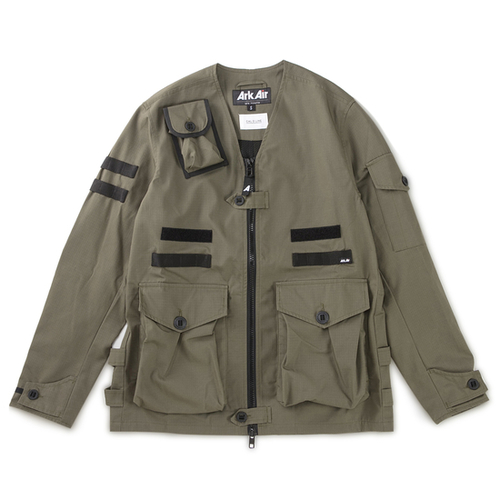 新品　Ark Air ミリタリージャケット Lサイズ　サンプル 英国発のイカした軍系ブランド「ArkAir(アークエアー)」のモダン