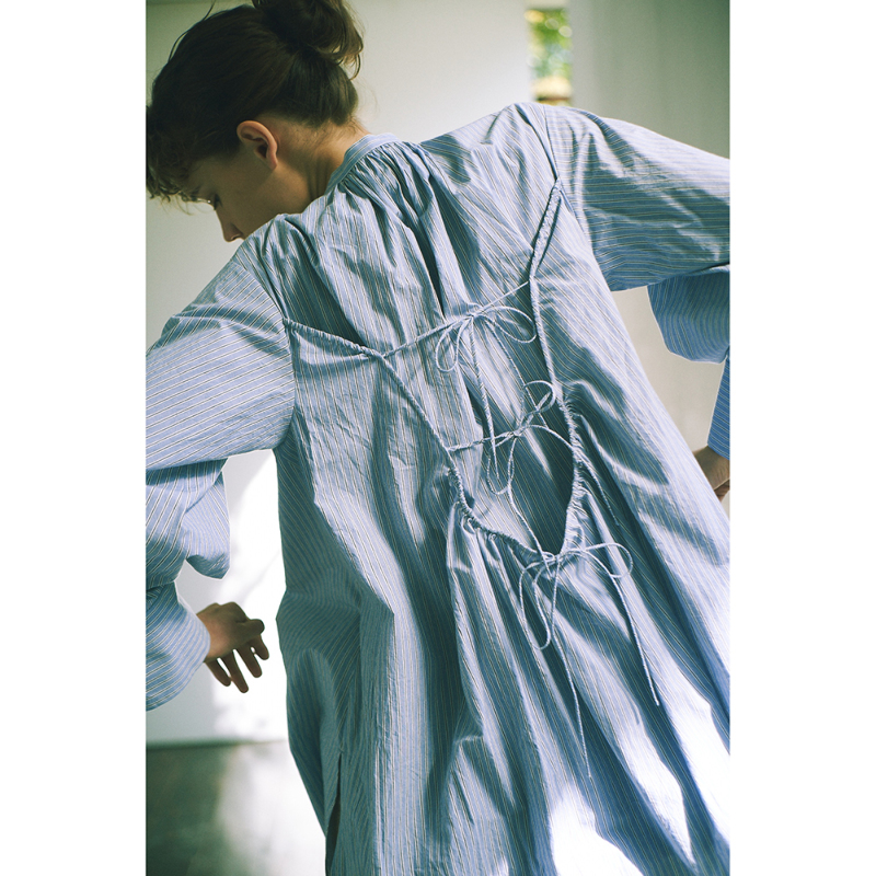 Back Gathered Layered Shirt | Uhr公式通販 rumors