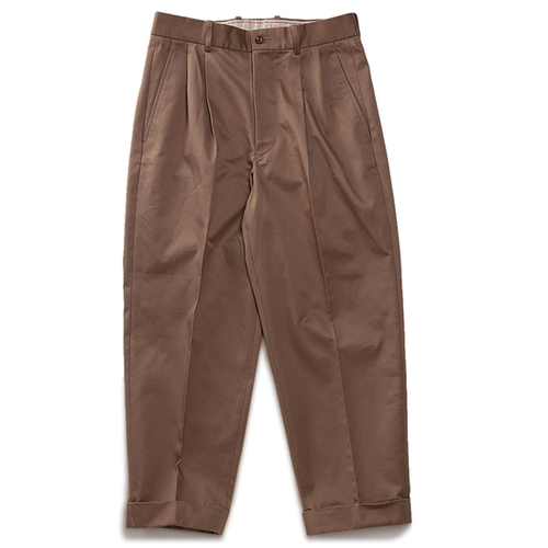 San Joaquin Cotton Chino 2Pleated Tapered | Scye Womens公式