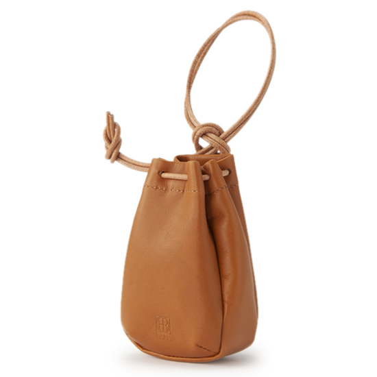 DRAWSTRING POUCH MINI COW LEATHER | hobo公式通販 rumors