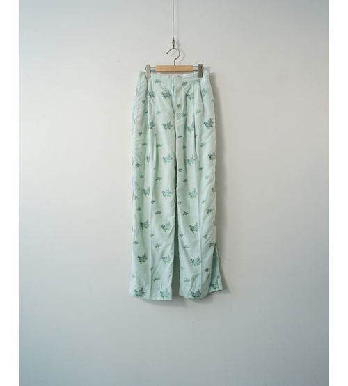 FLOWER JACQUARD SLACKS | JANE SMITH公式通販 rumors