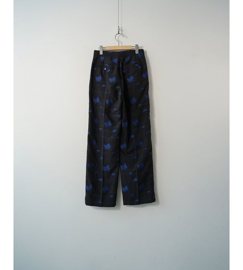 FLOWER JACQUARD SLACKS | JANE SMITH公式通販 rumors