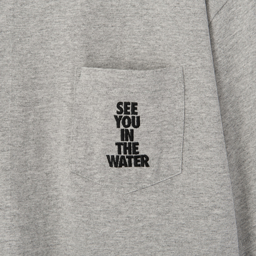 SEE YOU IN THE WATER US COTTON PHOTO S／S TEE-SHIRT(LOOSE FIT