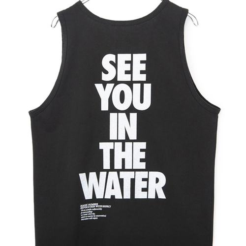 SEE YOU IN THE WATER US COTTON TANKTOP(LOOSE FIT) | MAGIC NUMBER 