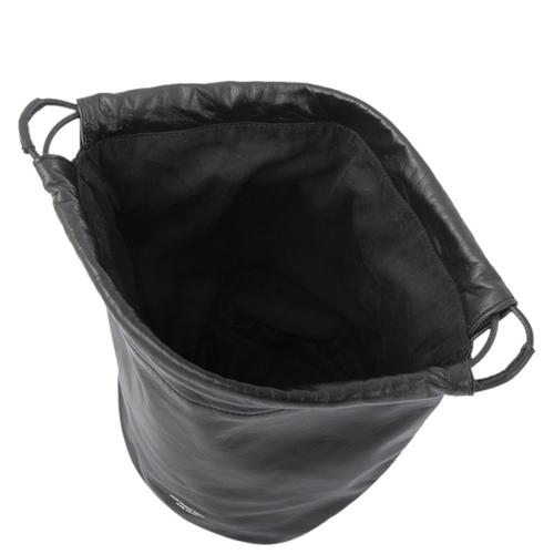 ジェーンスミス LEATHER DRAWSTRING BAG 巾着バッグ レザー ジェーンスミス LEATHER DRAWSTRING BAG 巾着バッグ レザー