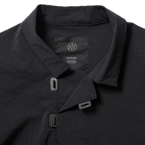CAPSULESNAP POLOSHIRT DR （BLACK・2023SS） | TEATORA公式通販 rumors
