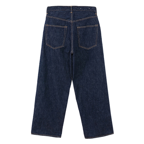 ワイドレッグデニムパンツ / WIDE LEG SELVEDGE DENIM Wide leg denim/ワイドレッグデニム（デニムパンツ）｜anuans