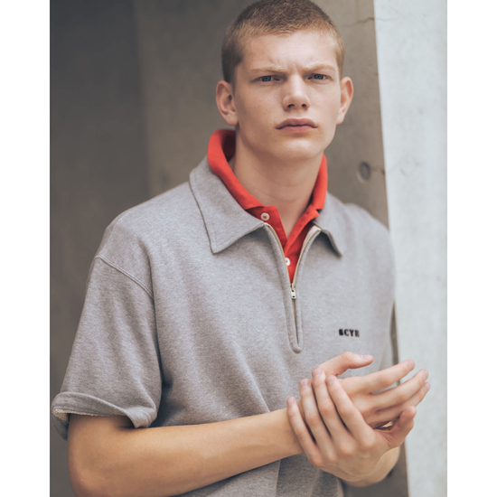 MID SUMMER 10クーポン対象】Tubelar Loop Back Terry Logo Half